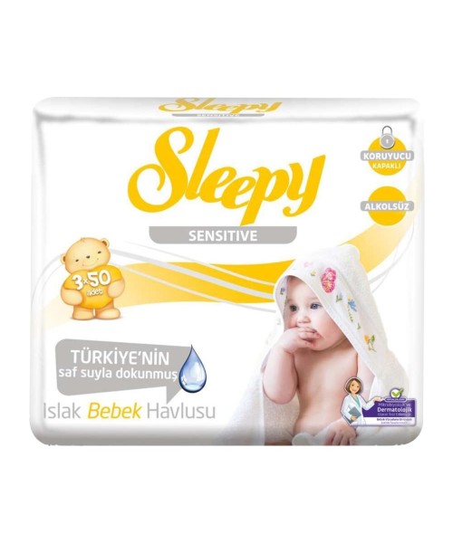 Sensitive Bebek Islak Mendil 3x50 Adet