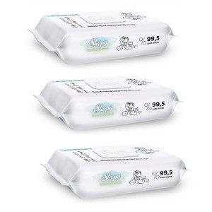 Yenidoğan Bio Natural 3X40 Islak Mendil