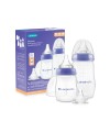 Başlangıç Biberon Seti (160 ml, 240 ml PP biberonlar ve ektra hızlı akışlı emzik)