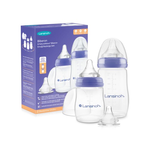 Başlangıç Biberon Seti (160 ml, 240 ml PP biberonlar ve ektra hızlı akışlı emzik)