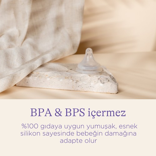 Başlangıç Biberon Seti (160 ml, 240 ml PP biberonlar ve ektra hızlı akışlı emzik)