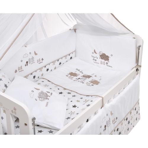 Woody Anne Yanı Ahşap Sallanır ve Asansörlü Beşik Beşik 60x120 cm Woody Anne Yanı Ahşap Sallanır ve Asansörlü Beşik Beşik 60x120 cm